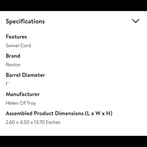 NEW REVLON Perfect Heat 1" Curling Iron Ceramic 400° 30 Heat Setting RV051 - Picture 9 of 15